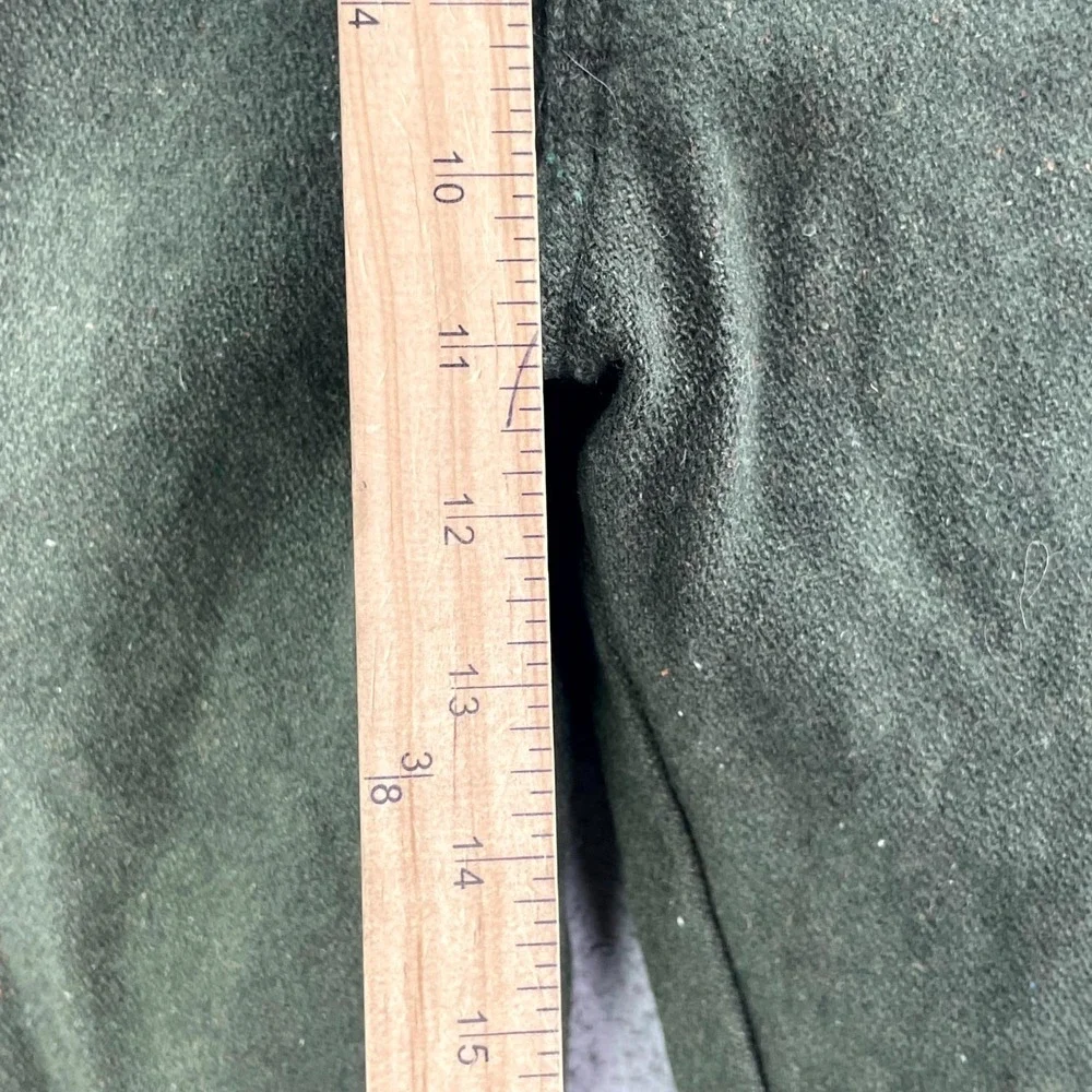 Vintage Wool Hunting Pants Mens 39x26* Green Outdoor Workwear Camp Uniform Retro